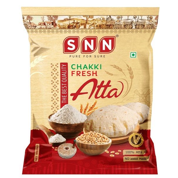 SNN Chakki Fresh Atta Pouch, 10kg