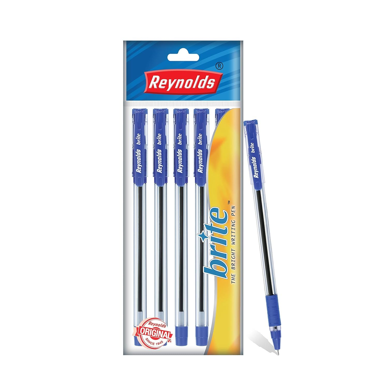 Reynolds Brite Ball Pen - Blue (Set of 5)