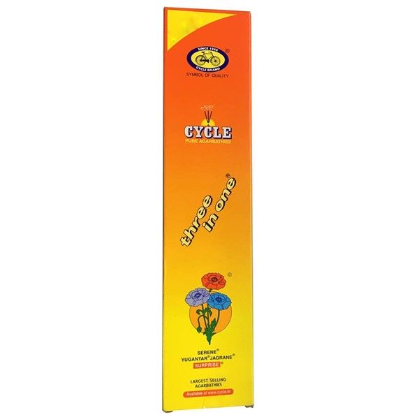 Cycle 3 in 1 Pure Agarbatti, 36g