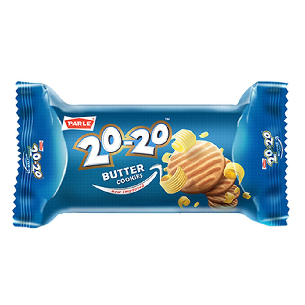 Parle 20-20 Cookies - Butter, 90g