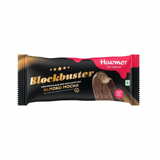 Havmor Blockbuster Ice Cream Stick - Almond Mocha, 80ml