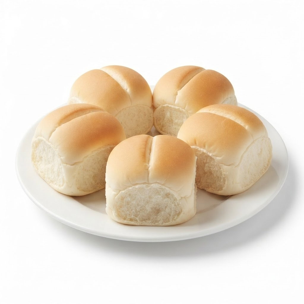 Plain Bun, 5pc