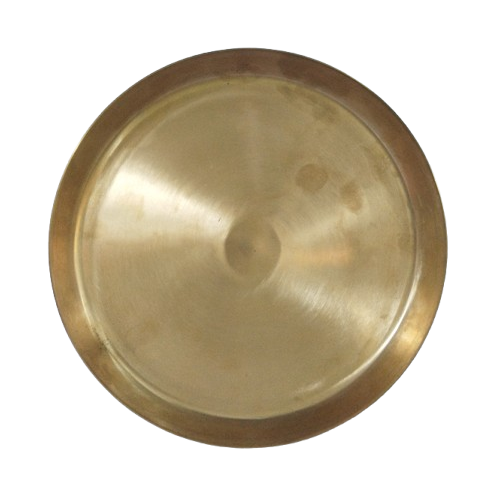 Brass Puja Thali Plate - Big, 1pc