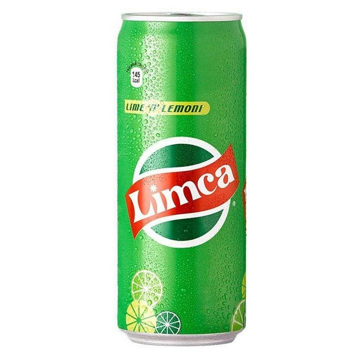 Limca Soft Drink Can - Lime & Lemon, 300ml