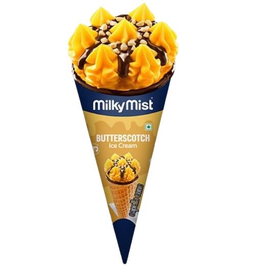 Milky Mist Capella Cone Ice Cream - Butterscotch, 90ml