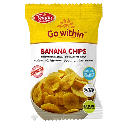 Telugu Foods Banana Chips, 110g