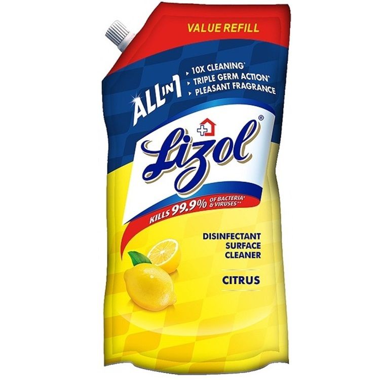 Lizol Disinfectant Surface Cleaner - Citrus, 750ml