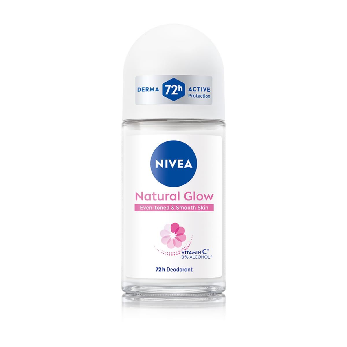 Nivea Deodorant Roll On For Women - Natural Glow Smooth Skin, 50ml