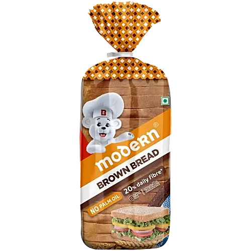 Modern Brown Bread Pouch, 400g