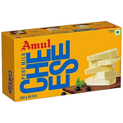 Amul Processed Cheese Block, 200g