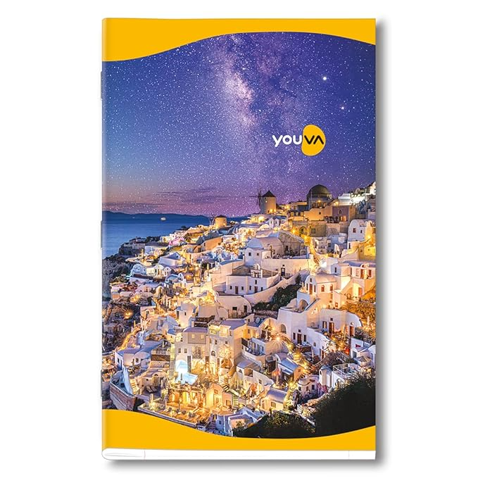 Navneet Youva Soft Bound Long Notebook - Unruled, 172 Pages (18cm x 24cm)