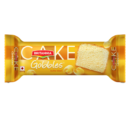 Britannia Gobbles Cake - Butter Blast, 60g