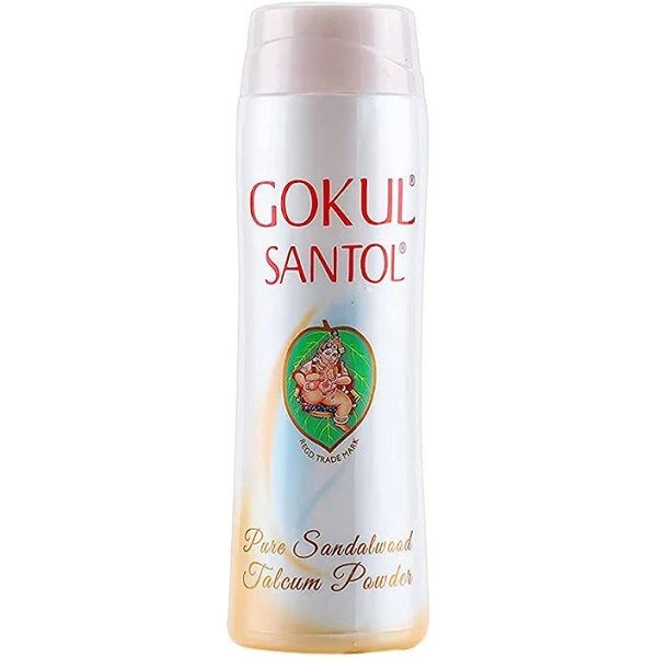 Gokul Santol Talcum Powder - Pure Sandalwood, 70g
