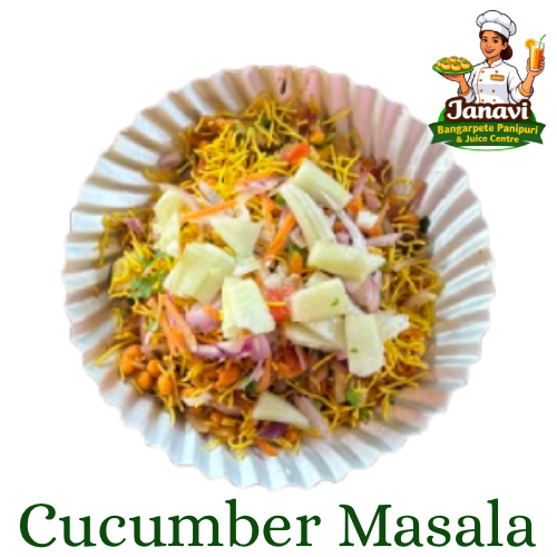Cucumber Masala Chaat, 1 Plate