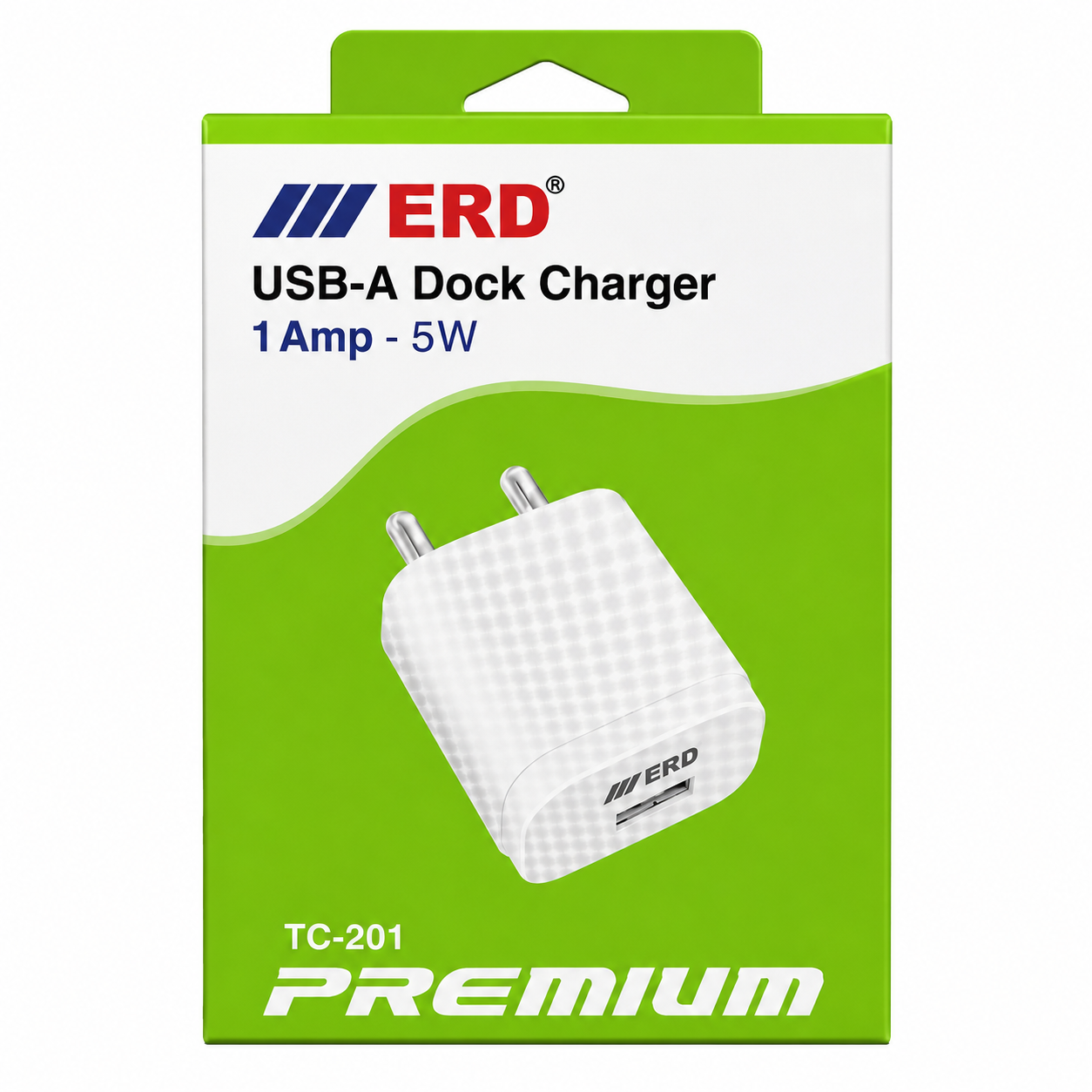 ERD | TC-201 | Dock Charger USB-A (1 Amp, 5W)