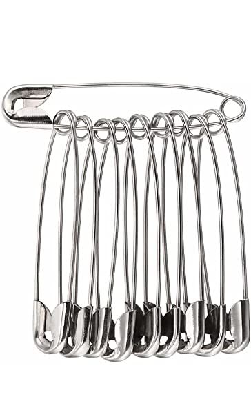 Stainless Steel Safety Pin - Large