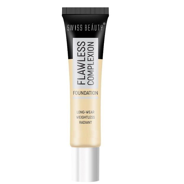 Swiss Beauty 511 Flawless Complexion Foundation - Fair Ivory 02, 35g