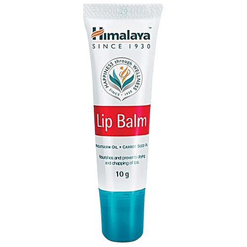 Himalaya Lip Balm - Wheat Germ & Carrot Seeds Oil, 10g