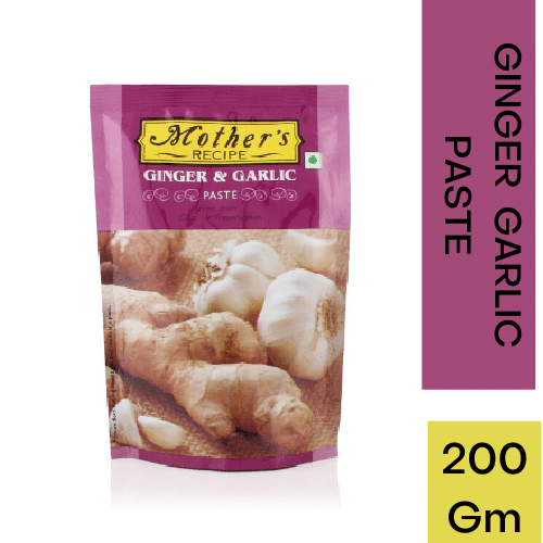 Mothers Recipe Cooking Paste - Ginger Garlic, 200g