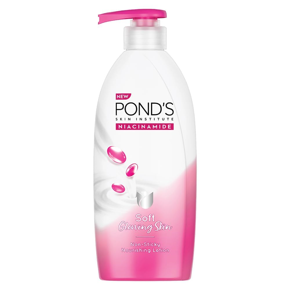 Ponds Soft Glowing Skin Nourishing Body Lotion - Niacinamide, 275ml