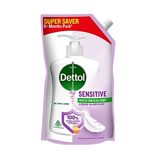 Dettol Hand Wash Liquid Refill - Sensitive, 675ml