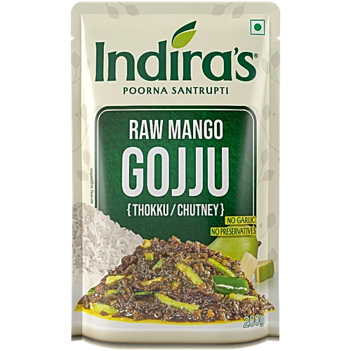 Indira's Raw Mango Gojju / Thokku, 200g