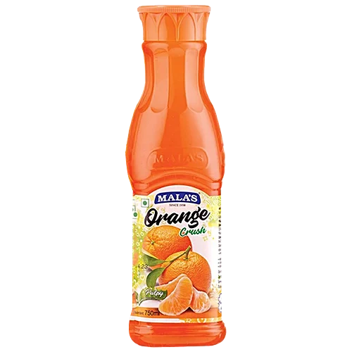 Mala's Fruit Juice PET Bottle - Orange Crush, 750ml
