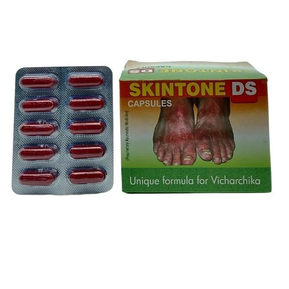 Shri Shakthi Skintone Capsules - 10pc (1 Strip)