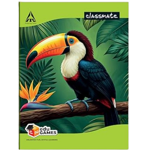 Classmate A5 Notebook - Single Line, 72 Pages