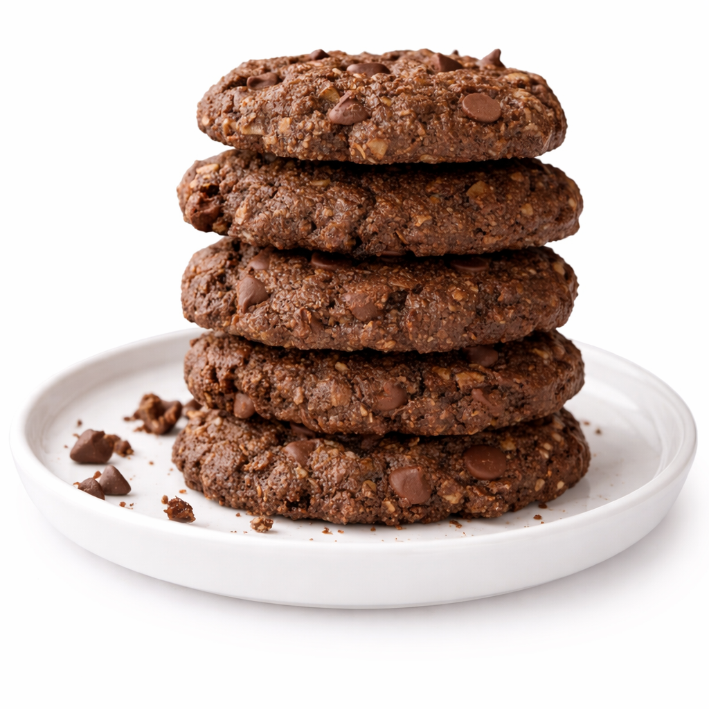 Whole Grain Buckwheat Double Choco Cookies, 1kg