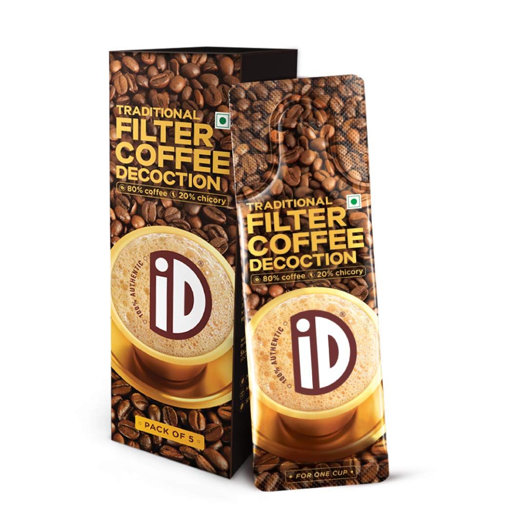 iD Fresh Filter Coffee Decoction - Bold, 20ml (Set of 5)