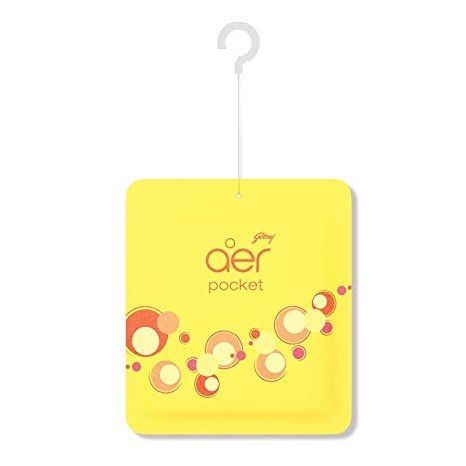 Godrej Aer Pocket Bathroom Fragrance - Tangy Delight, 10g