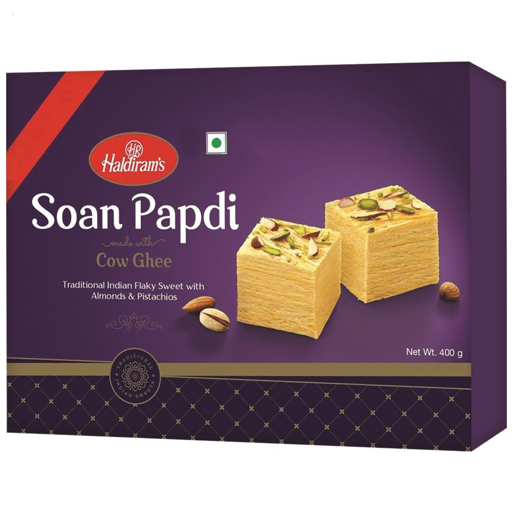 Haldirams Cow Ghee Soan Papdi, 400g
