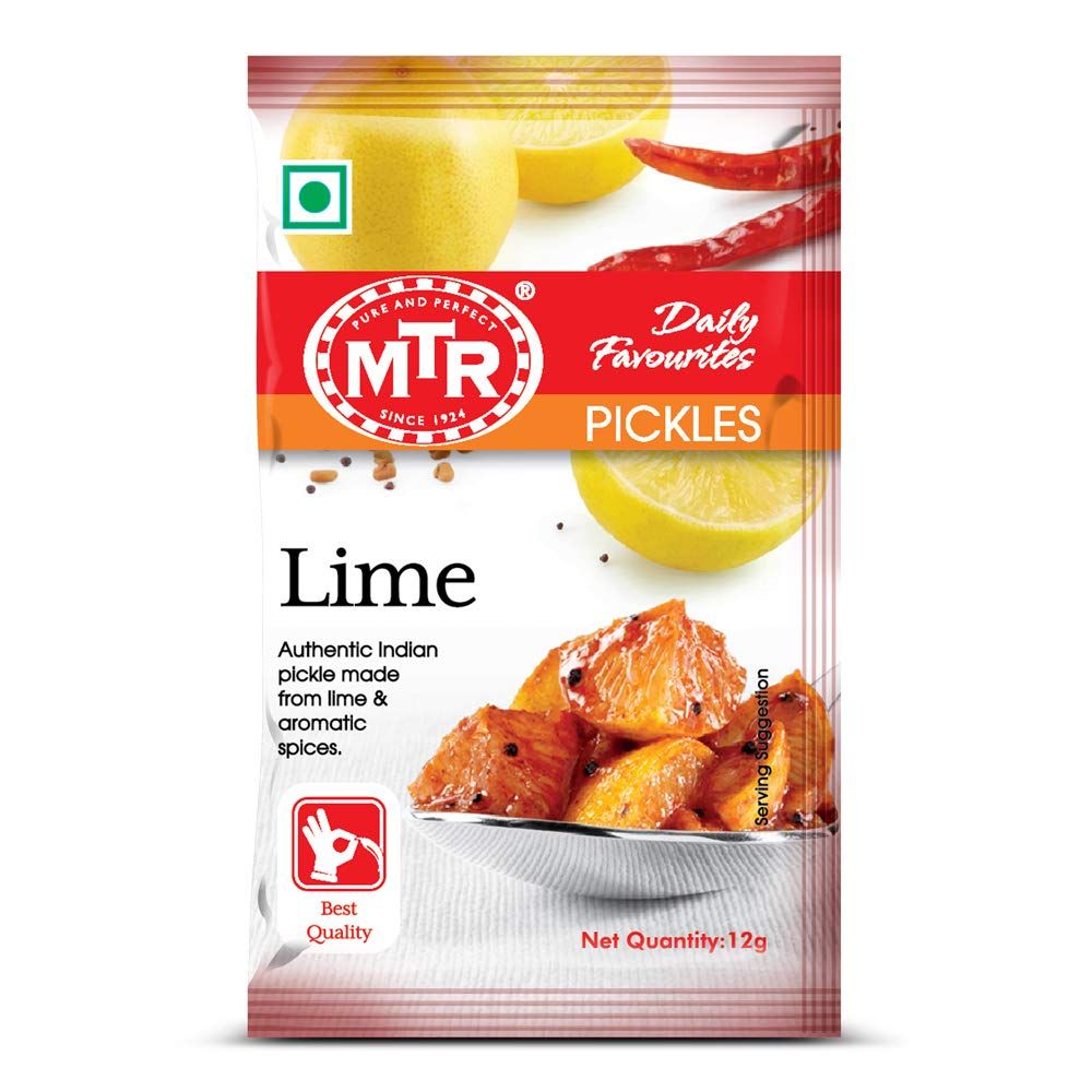 MTR (Rs.2) Pickle Sachet - Lime, 12g