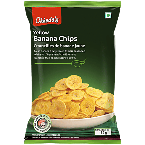 Chheda's Banana Chips - Yellow, 150g