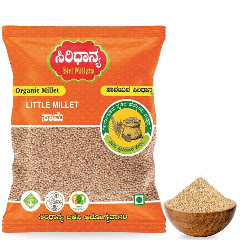 Siri Dhanya Organic Millet Pouch - Little, 500g