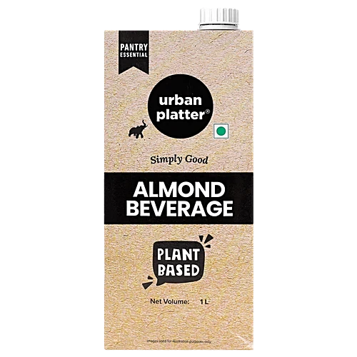 Urban Platter Unsweetened Almond Milk, 1L