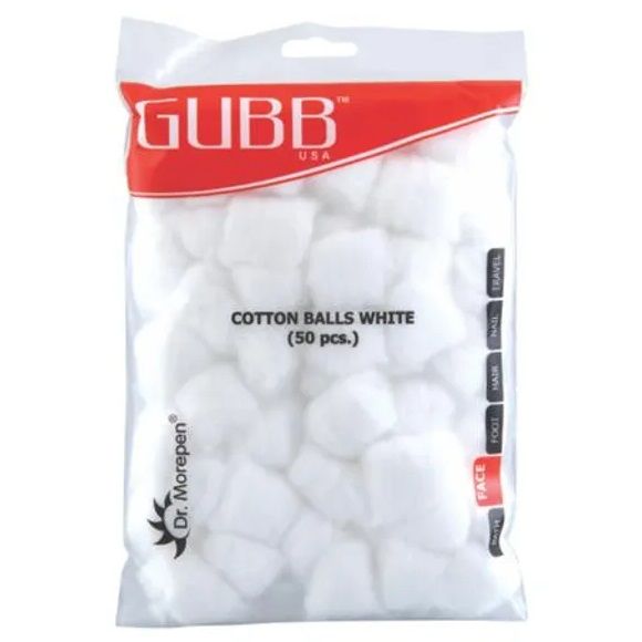 Gubb Cotton Balls, 50pcs