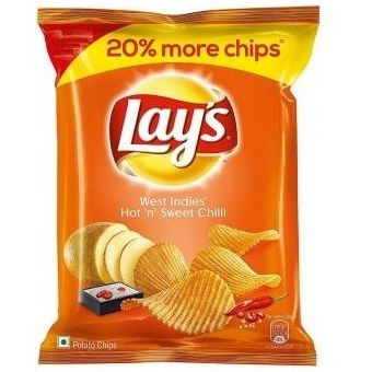 Lays (Rs.5) Potato Chips - Hot & Sweet Chilli, 11g