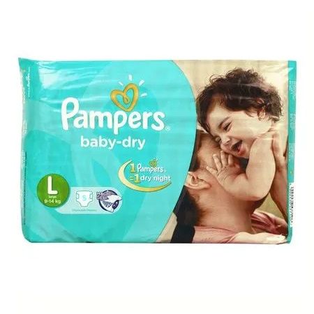 Pampers Baby Dry Pant Diaper - L, 5pc