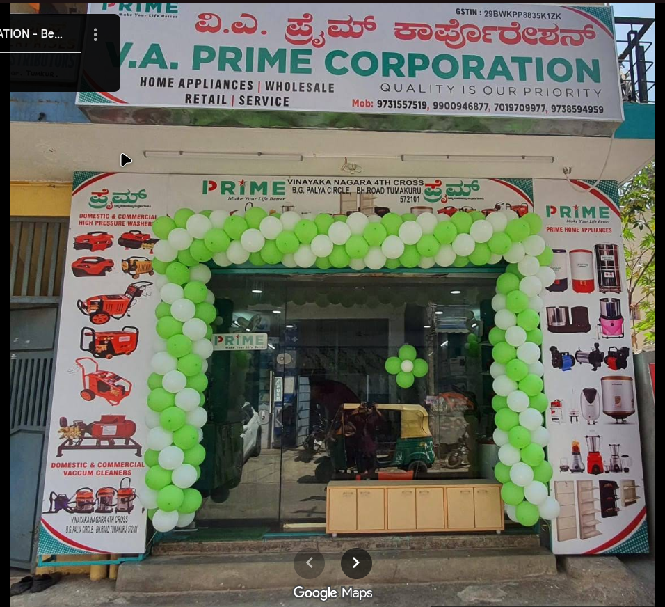 V.A PRIME CORPORATION - Best Home appliances