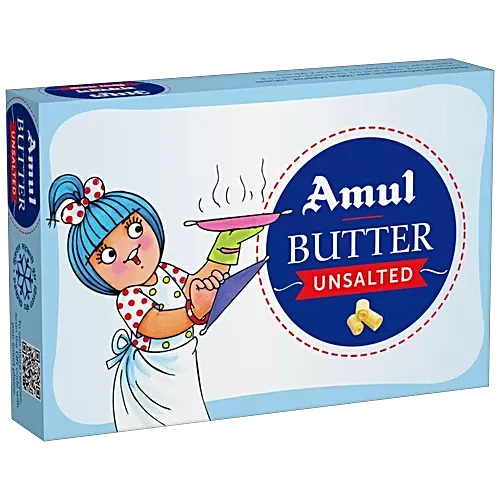 Amul Unsalted Butter Carton, 100g