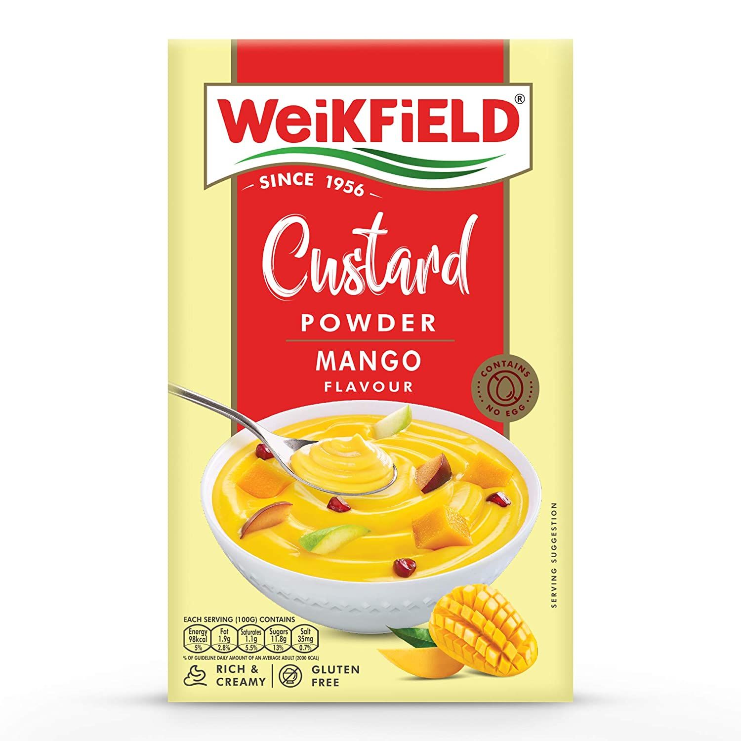 Weikfield Custard Powder - Mango, 75g