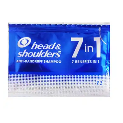 Head & Shoulders 7 In 1 Anti Dandruff Shampoo Sachet, 6.5ml