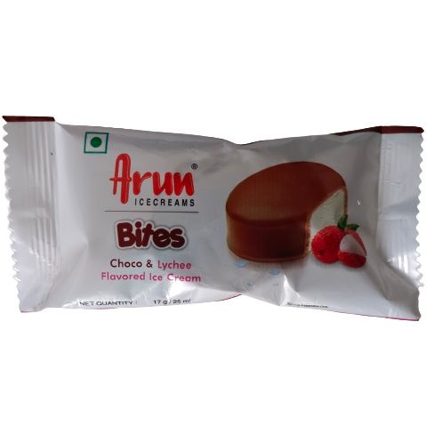 Arun Ice Cream Little Bites - Choco & Lychee, 25ml