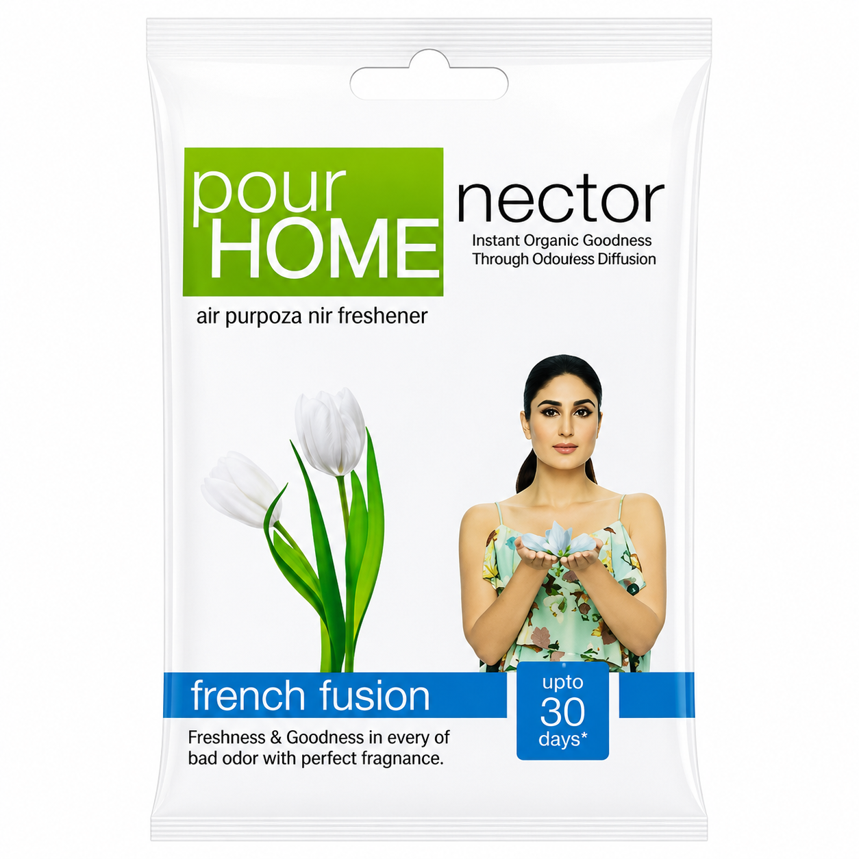 Pour Home Nector Air Freshener Card - French Fusion, 10g