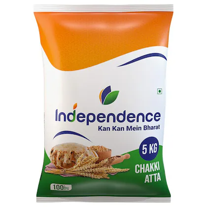 Independence Chakki Atta Pouch, 5kg