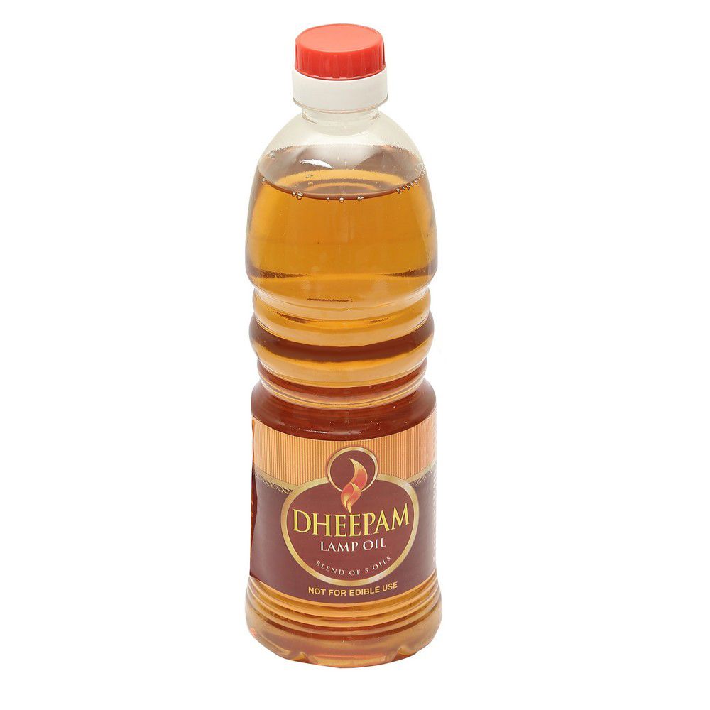 Dheepam Lamp Oil PET Bottle, 500ml
