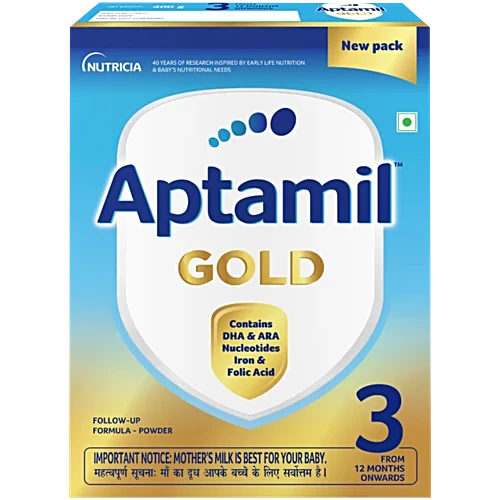 Aptamil Stage 3 Gold Infant Formula Powder Carton, 400g (12 Months Onwards)