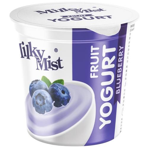 Milky Mist Yogurt Cup - Blueberry, 100g